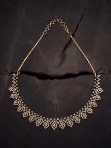 Kushal's Fashion Jewellery Cubic Zirconia Necklace