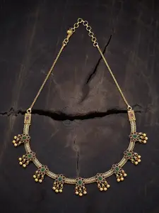 Kushal's Fashion Jewellery Gold-Plated Necklace