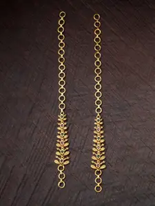 Kushal's Fashion Jewellery Gold-Plated Stone Studded Matil