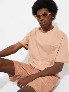 max URB_N Men Oversize Pigment Dyed T-shirt