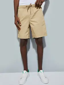 max URB_N Men Slim Fit Solid Shorts