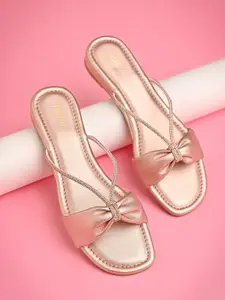 Rocia Embellished Open Toe Flats