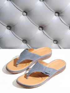 Rocia Open Toe T-Strap Flats