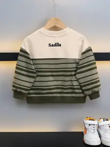 StyleCast x Revolte Boys Striped Cotton Pullover