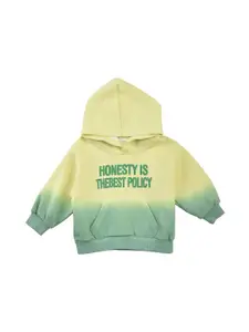 StyleCast x Revolte Boys Colourblocked Hooded Pullover Hood Sweatshirt