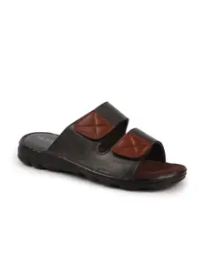 FAUSTO Men Leather Comfort Sandals