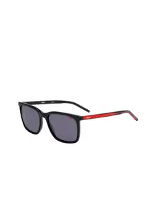 HUGO Men Wayfarer Sunglasses with UV Protected Lens 201941OIT55IR