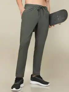 Technosport Men SS'24 Slim Fit Mid-Rise Rapid Dry Track Pants