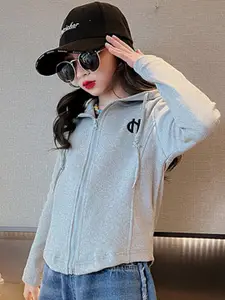 StyleCast x Revolte Girls Hood Bomber Jacket