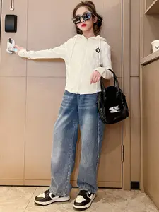 StyleCast x Revolte Girls Long Sleeves Hood Tailored Jacket