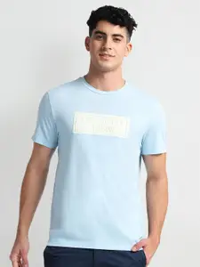 U.S. Polo Assn. Denim Co. Round Neck Printed Cotton Slim Fit T-shirt