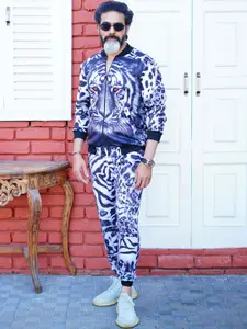 Rajoria Instyle Abstract Printed Tracksuit