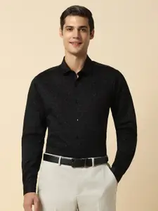 Allen Solly Slim Fit Geometric Printed Pure Cotton Formal Shirt