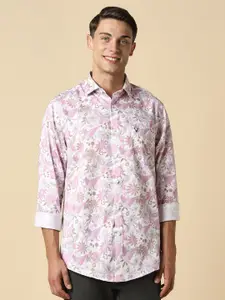 Allen Solly Slim Fit Floral Printed Full Sleeves Casual Shirts