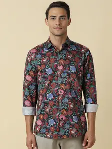 Allen Solly Floral Printed Slim Fit Cotton Opaque Casual Shirt