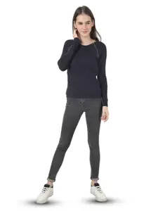 NoBarr Round Neck Pullover Sweater