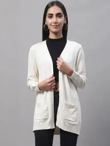 NoBarr Open Front Longline Acrylic Shrug