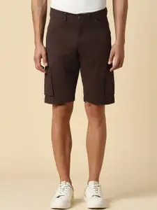 Allen Solly Men Slim Fit Mid Rise Cotton Cargo Shorts