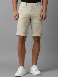 Louis Philippe Sport Men Abstract Printed Slim Fit Shorts