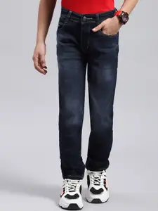 Monte Carlo Boys Clean Look Mid-Rise Light Fade Slim Fit Stretchable Jeans