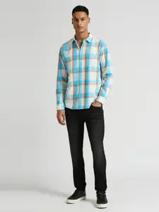 Pepe Jeans Tartan Checked Cotton Casual Shirt