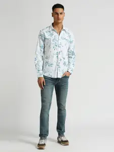 Pepe Jeans Floral Printed Cotton Casual Shirt