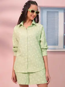 Tokyo Talkies Shirt & Shorts Co-Ords