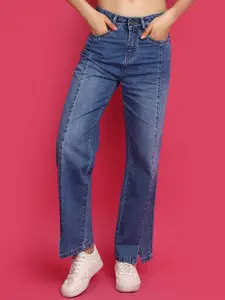 V-Mart Women High-Rise Cotton Heavy Fade Jeans