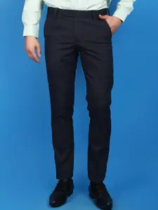 V-Mart Men Slim Fit Mid-Rise Cotton Trousers