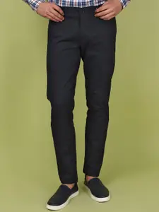V-Mart Men Slim Fit Mid-Rise Cotton Trousers