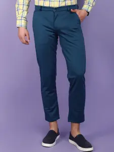 V-Mart Men Mid-Rise Regular Fit Cotton Chinos Trousers