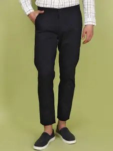 V-Mart Men Mid-Rise Regular Trousers