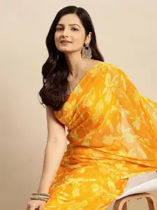 RATAN Floral Printed Saree