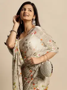 RATAN Floral Printed Saree