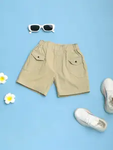 V-Mart Boys Mid Rise Cotton Shorts