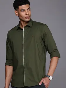 Louis Philippe Sport Slim Fit Opaque Casual Shirt
