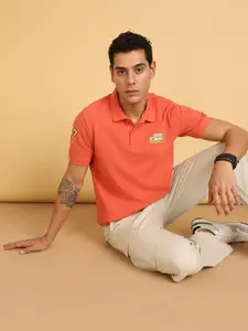 Wrangler Polo Collar Cotton T-shirt