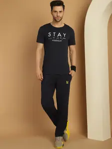 MACK JONNEY Typography Printed Tracksuit