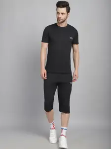 MACK JONNEY Round-Neck T-Shirt With Capris