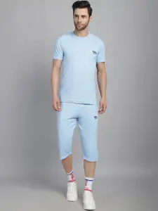 MACK JONNEY Round Neck T-Shirt & Capri Tracksuits