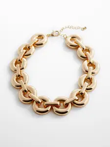 MANGO Statement Choker Link Necklace