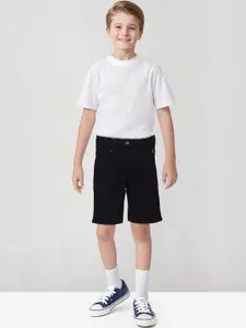 Gini and Jony Boys Mid-Rise Cotton Shorts