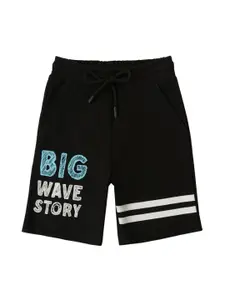 Gini and Jony Boys Printed Cotton Shorts