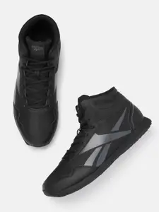 Reebok Men Woven Design Super Vibe Mid-Top Running Shoes