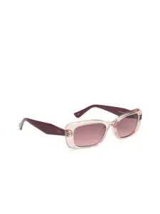 IDEE Women Rectangle Sunglasses with UV Protected Lens IDS3140C2SG