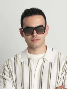 IDEE Men Square Sunglasses with UV Protected Lens IDS3106C2SG