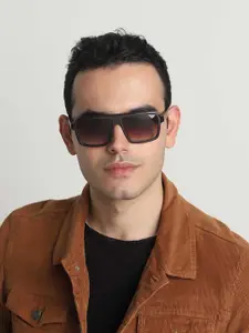 IDEE Men Square Sunglasses with UV Protected Lens IDS3105C2SG