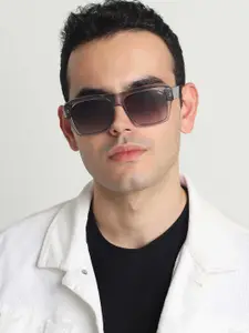 IDEE Men Square Sunglasses with UV Protected Lens IDS3106C4SG