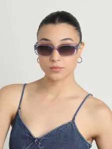 IDEE Women Rectangle Sunglasses with UV Protected Lens IDS3140C3SG