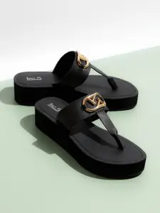 Inc 5 Open Toe Flatform Heels